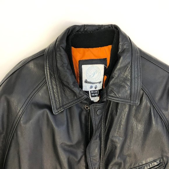 Protocol Leather Men's Jacket Size L - Picture 3 of 3
